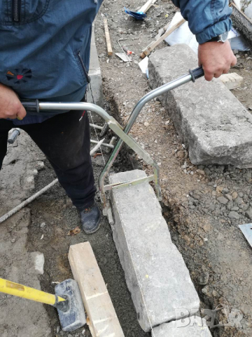 Щипка / щипки / клещи за бордюри,бетонови блокчета, жп травеси-поцинковани, снимка 4 - Клещи - 33157703