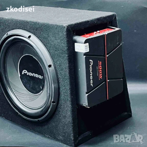 Бас туба с усилвател PIONEER GM-A0732, снимка 2 - Аксесоари и консумативи - 54079188