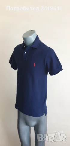 POLO Ralph Lauren Pique Cotton Slim Fit Mens Size S  ОРИГИНАЛ! Мъжка Тениска!, снимка 10 - Тениски - 50822537