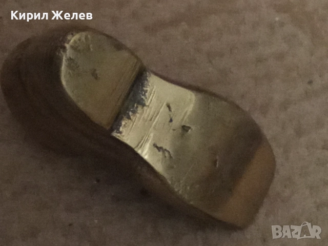 Месингова обувка 50614, снимка 6 - Антикварни и старинни предмети - 52124733