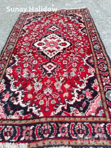 ръчно тъкана вълнена пътека 