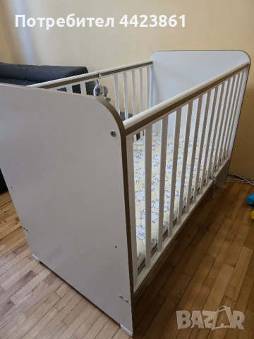 Продава се легло Lorelli Sweet Dreams 120/60 с матрак и обиколник, снимка 2 - Мебели за детската стая - 50878354