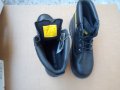 мъжки обувки за работа нови, кожа, NORTHWEST TERRITORY - N 42 черни, подметка Goodyear, снимка 5