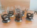 ретро руски стакани подстакани филигран, снимка 9
