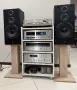 🔈Ретро аудио сет PIONEER синя серия - усилвател, тунер, дек, грамофон, тонколони и рак шкаф🔈, снимка 2