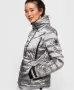£184.99 Оригинално Superdry Snow Heritage Puffer Jacket  Silver Black – UK 16 Есенно и Зимно яке, снимка 1