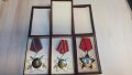 Комплект орден, ордени 9ти септември 1ва, 2ра и 3та степен с мечове, снимка 1 - Антикварни и старинни предмети - 44438745