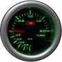 Уред за налягането на турбината Boost Meter - 2 bar/52мм/7 цвята., снимка 5
