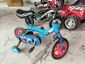 Детско колело 10" и количка, снимка 1