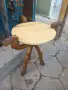 Старинна ръчно резбована масичка , снимка 1