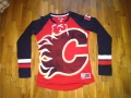 Calgary Flames Canada NHL Hockey Majestic маркова хокейна тениска НХЛ размер реален С, снимка 1