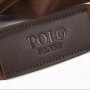 мъжка чанта Polo Fanke кожена функционална цвят кафява/бордо , снимка 6