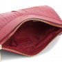 ПРОМО 🍊 LIU JO 🍊 Малка кожена чанта RED “N” CAPS 23х16х4 см нова с етикети, снимка 6