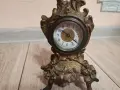 Стар бронзов работещ часовник, снимка 3
