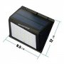 Соларна слънчева лампа за стена със сензор за движение ОЕМ , LED, 20 светлодиодa, снимка 2