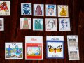 50 бр. стари пощенски марки от Западна Германия /бившата ФРГ/ от 80-те и 90-те години без печати, снимка 5
