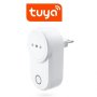 Контакт TUYA Smart Power Plug, Интелигентен, WiFi, 220-240 V, 16 A, Съвместим с AndroidiOS