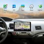 Мултимедия, 10", Двоен дин, за Honda Civic, Андроид, навигация, 2 Дин Хонда, плеър, с Android, снимка 6