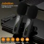 Безжичен петличен микрофон Jubolion за iPhone, iPad, Android - 30 метра предаване, 360° всепосочно, снимка 8