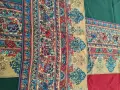 Голям шал от естествена коприна-размери 130 х 130 см, снимка 3