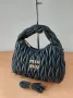 Черна чанта MiuMiu-SG40U, снимка 3