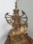 Shiva on Nandi 43см-4кг/стара азиатска/индийска бронзова фигура бог Шива язди бикът Нанди, снимка 3