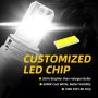 LED крушки H4 за мотоциклети и автомобили x4 лед крушки , снимка 3