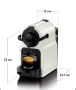Кафемашина с капсули Krups XN 1001 Inissia Nespresso White, снимка 2
