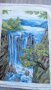 Гоблен "Големият пролетен водопад", снимка 1 - Гоблени - 34029872