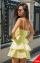 Дамска жълта рокля ПРОМОЦИЯ, снимка 3