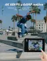 Apexcam Нова X80pro с EIS Двоен екран Спортна камера с 64G карта 4K60FPS 64MP Ultra HD WiFi , снимка 3