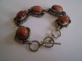  Ретро гривна с естествени камъни , снимка 6