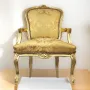 Кресло барок голд, снимка 2