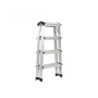 Алуминиева сгъваема стълба KMH1204, 2x4 стъпала, снимка 2