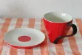 Чаша за чай с чинийка, снимка 5