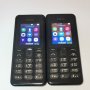 Nokia 108 Dual SIM, БГ меню, фенер, MicroSD слот + зарядно / черен