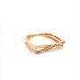 Златен дамски пръстен 2,08гр. размер:57 14кр. проба:585 модел:20058-2, снимка 2