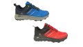 Мъжки маратонки с водоотблъскваща материя в синьо  и червено -2188