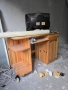 Бюро масив чам, бюро от дърво, снимка 3