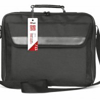Чанта за Лаптоп 17" Trust Atlanta 21081 Черна - Notebook Bag (Case) 17.3" Notebook Carry Bag, снимка 5 - Лаптоп аксесоари - 35066965