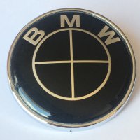 Черна емблема за БМВ Emblema BMW 82мм, 78мм и 74мм за всички модели НАЛИЧНО!!! , снимка 1 - Аксесоари и консумативи - 31679325