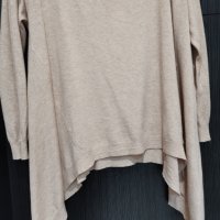 Бежова блуза/туника Zara , снимка 5 - Блузи с дълъг ръкав и пуловери - 34504035