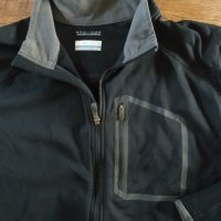 Columbia Omni Wick Full Zip Long Sleeve Pullover - страхотно мъжко горнище ХЛ, снимка 1 - Спортни дрехи, екипи - 42081703