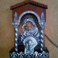 Икона олтар сребърна , снимка 1 - Икони - 29142522