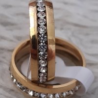 Изящен моден пръстен, 2 бр., снимка 3 - Пръстени - 37062496