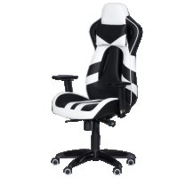 Геймърски стол Carmen SPRINTER - Черен/Бял, снимка 1 - Столове - 23738698