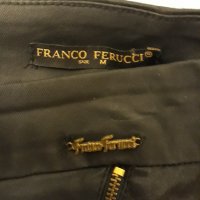 FRANCO FERUCCI - маркова кожена пола, къса , сексапилен модел, с 3 ципа FRANCO FERUCCI+бижу на колан, снимка 4 - Поли - 37446226