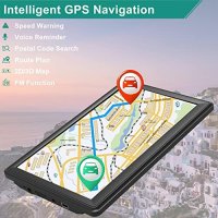 Нов 7-инчов GPS Навигатор Jimtour 2023 с Новите Европейски Карти FM Предавател, снимка 5 - Аксесоари и консумативи - 42635841