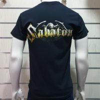 Нова мъжка тениска със ситопечат на музикалната група SABATON - Heroes on tour, снимка 10 - Тениски - 30162504