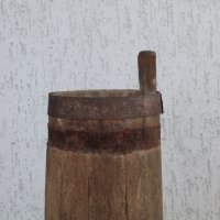 Съд за биене на масло , снимка 4 - Антикварни и старинни предмети - 37512746
